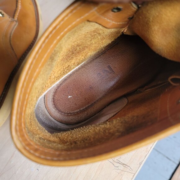 Herman Santa Rosa Vintage Workwear Armortred Cushion Sole Boots. Size 11 - Picture 6 of 12